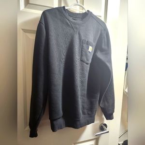 Carhartt Crew Neck Sweatshirt, Men's Small